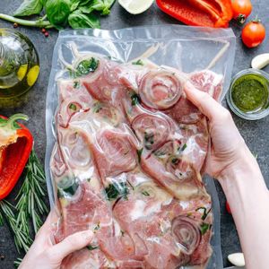 Vákuumtasakok élelmiszer csomagolásához